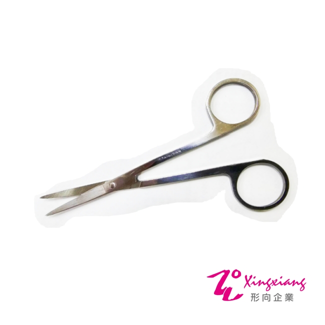 【Xingxiang 形向】不鏽鋼彎頭剪刀Q-74-2A  