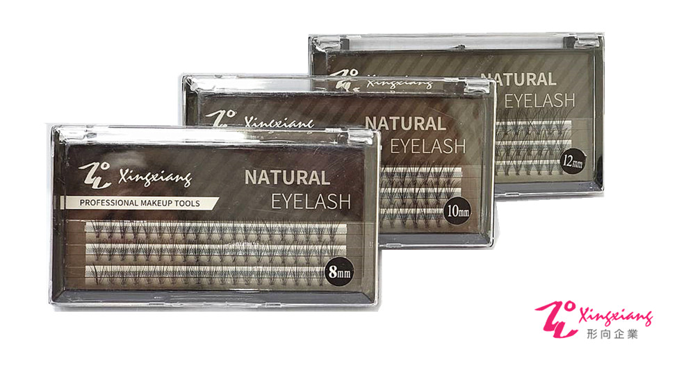 【Xingxiang 形向】單簇單株假睫毛-60朵/盒  (Q-1014~1016)