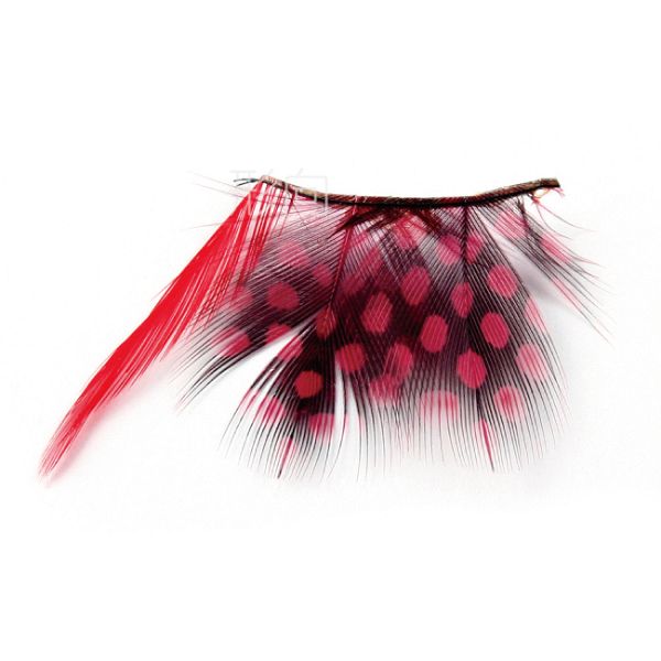 【Xingxiang 形向】羽毛 假睫毛 (俏尾紅點黑)(1對入) EA-2