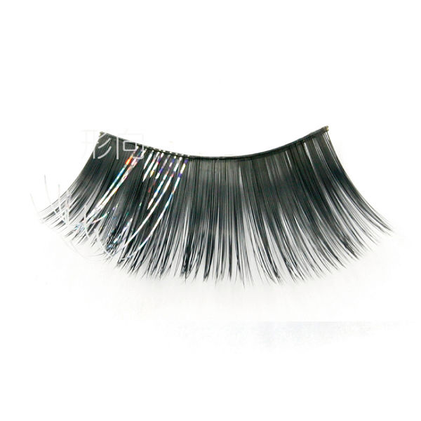 【Xingxiang 形向】特殊 假睫毛 (銀光黑)(1對入) EB-K07 