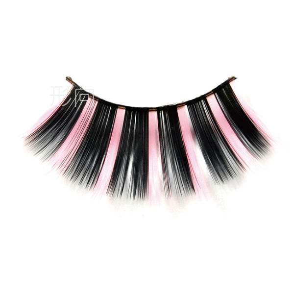 【Xingxiang 形向】特殊 假睫毛 (芭比粉黑)(1對入) EB-K42 