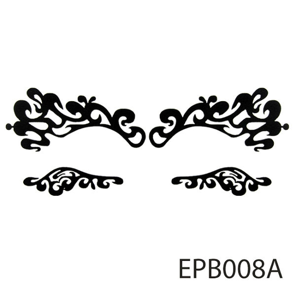 【Xingxiang 形向】黑色 絲絨 浮雕 假睫毛 (1對入) EPB008A