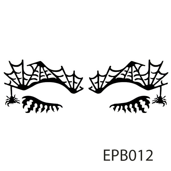 【Xingxiang 形向】黑色 絲絨 浮雕 假睫毛 (1對入) EPB012