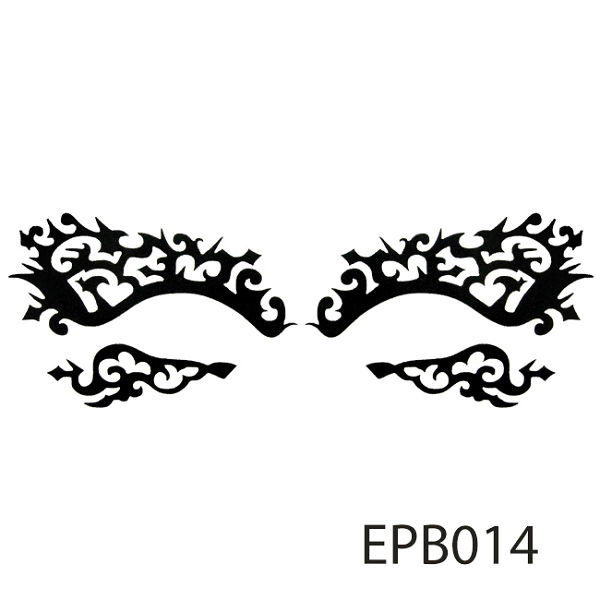 【Xingxiang 形向】黑色 絲絨 浮雕 假睫毛 (1對入) EPB014