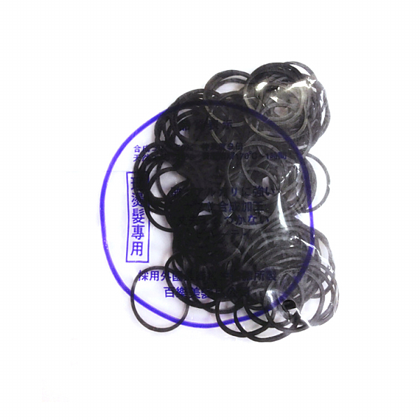 【美髮】黑色橡皮圈(小/中) FFA-003/FFA-004