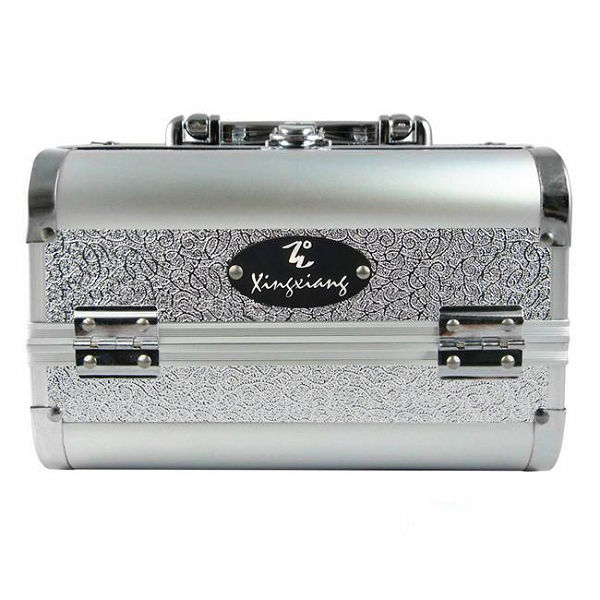 【Xingxiang 形向】霧銀沙手提化妝箱(小型/手提) 6K-03#