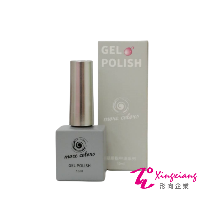 【MoreColors】可卸式持久型凝膠 光療指甲油(35色可選) 霧灰款DN
